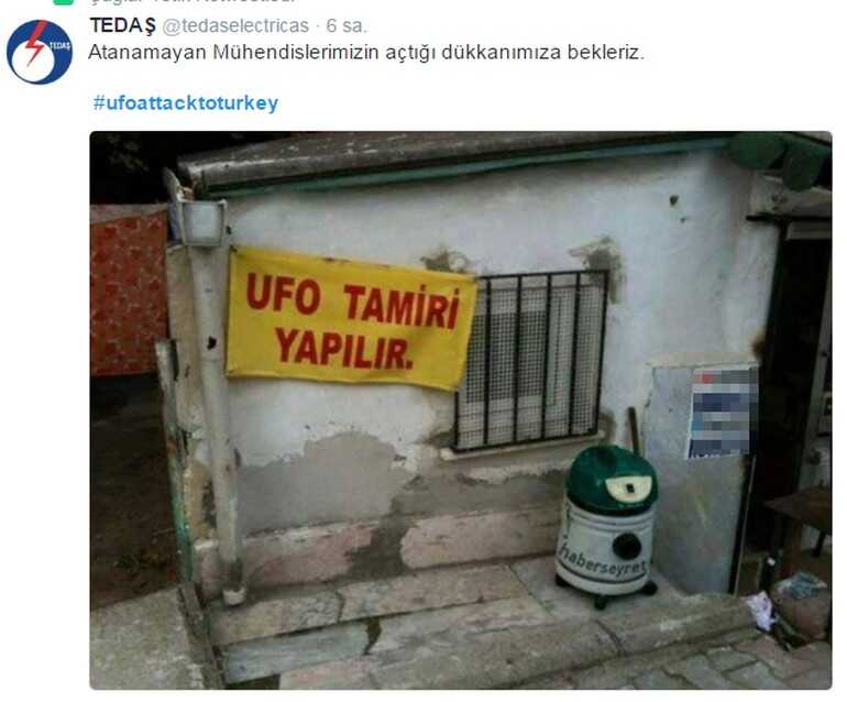 Twitterda UFO görüntüleri sosyal medyayı karıştırdı